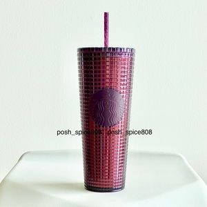 LAST ONE! STARBUCKS Berry Grid Tumbler